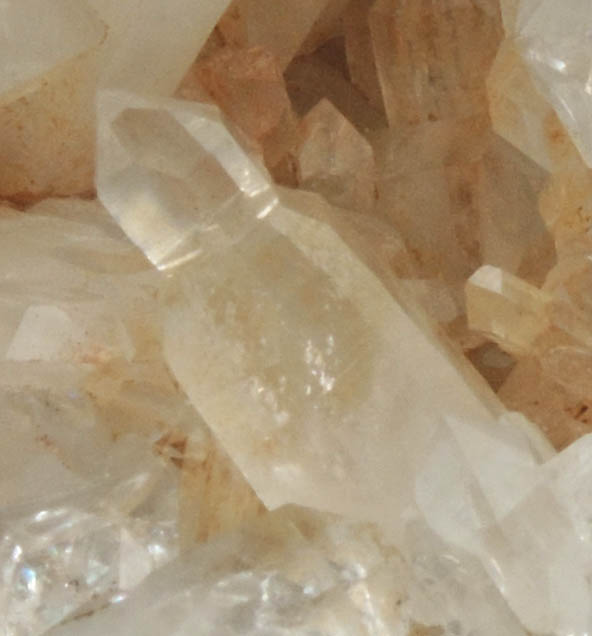 Quartz (reverse scepter crystals) from Rancho Piedra Azul, Chihuahua, Mexico