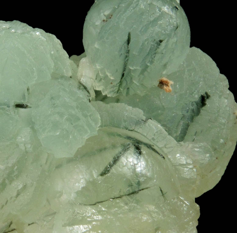 Prehnite with Epidote inclusions from Bendoukou, Sandare District, Kayes Region, Mali