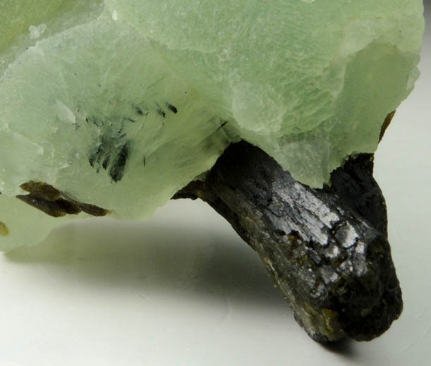 Prehnite with Epidote from Bendoukou, Sandare District, Kayes Region, Mali