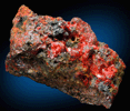 Realgar with Calcite from Gold Bar Mine, Antelope District, Eureka County, Nevada