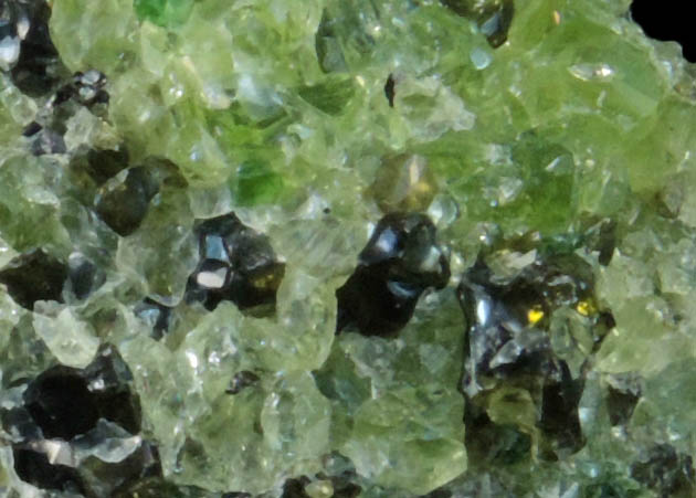 Forsterite var. Peridot from Peridot Mesa, San Carlos Indian Reservation, Gila County, Arizona