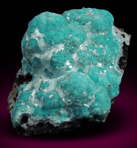 Aurichalcite from 79 Mine, Banner District, near Hayden, Gila County, Arizona