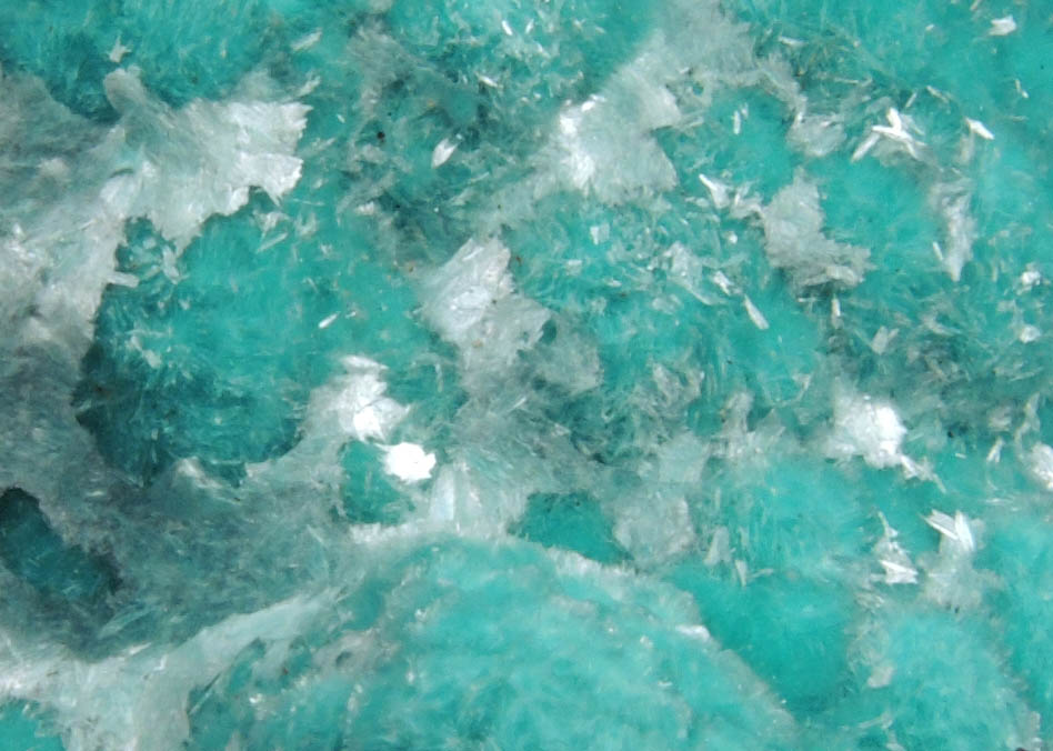 Aurichalcite from 79 Mine, Banner District, near Hayden, Gila County, Arizona