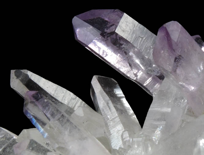 Quartz var. Amethyst from Piedra Parada, near Las Vigas, Tatatila, Veracruz, Mexico