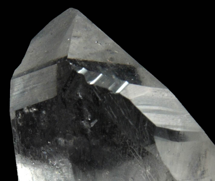 Quartz (distorted crystal) from Mount Ida, Montgomery County, Arkansas