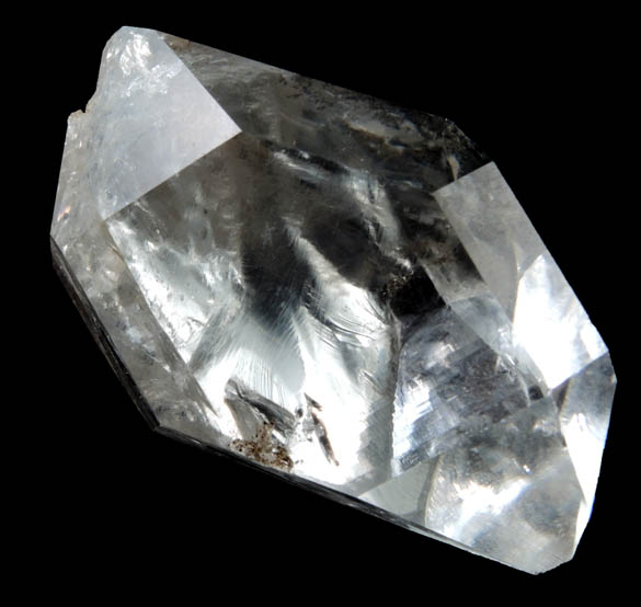 Quartz var. Herkimer Diamond from Herkimer Diamond Development Mine, Middleville, Herkimer County, New York