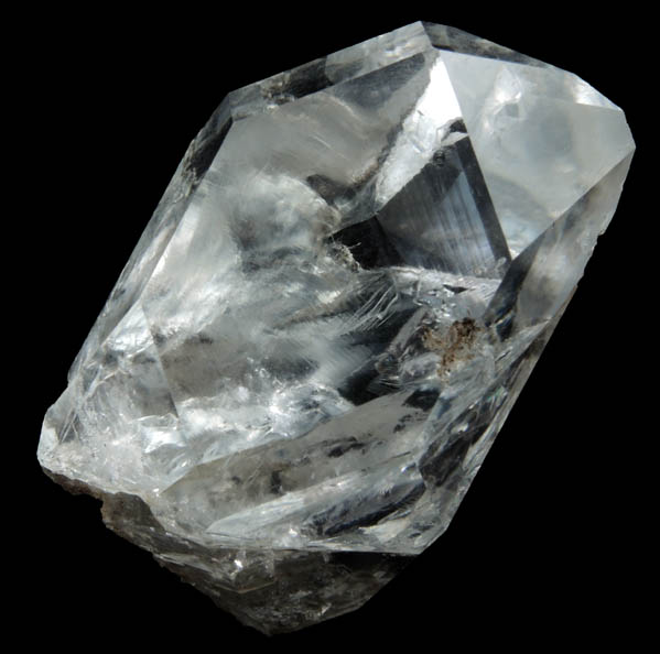 Quartz var. Herkimer Diamond from Herkimer Diamond Development Mine, Middleville, Herkimer County, New York