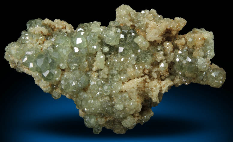 Andradite var. Demantoid Garnet from Antetezambato, Ambanja, Antsiranana Province, Madagascar