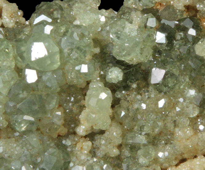 Andradite var. Demantoid Garnet from Antetezambato, Ambanja, Antsiranana Province, Madagascar