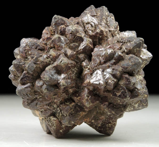 Limonite pseudomorph after Marcasite from Sahara el Beyda, 45 km north of Farafra, Egypt