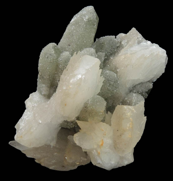 Quartz, Chlorite, Calcite, Galena, Pyrite from Gibraltar Mine, Saucillo, Chihuahua, Mexico