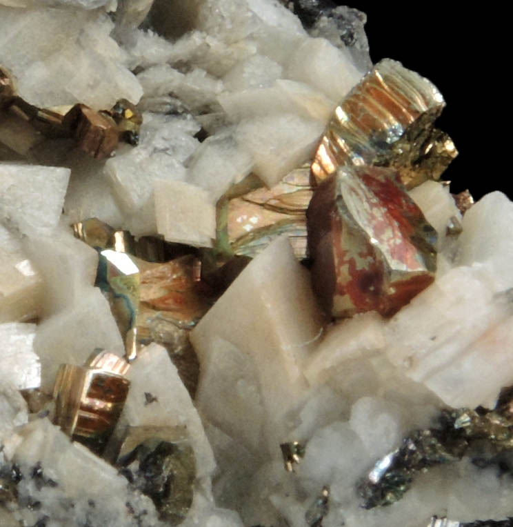 Pyrite on Dolomite from Eagle Mine, Gilman, Eagle County, Colorado