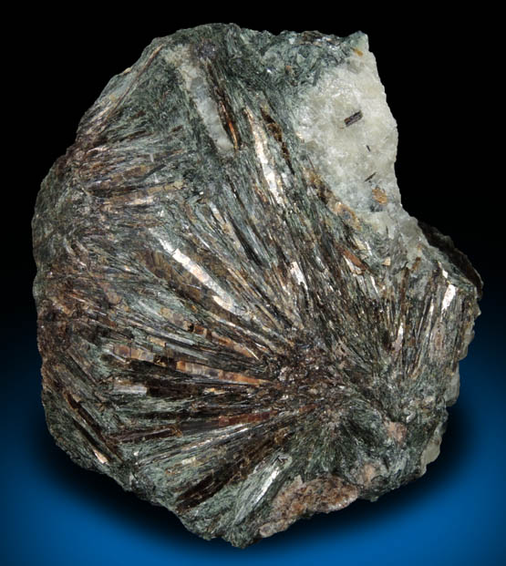Astrophyllite with Actinolite from Khibiny Massif, Kola Peninsula, Murmanskaja Oblast', Northern Region, Russia