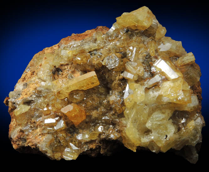 Mimetite from Guatomo Mine, near Tham Thalu, south of Hat Yai, Yala Province, Thailand