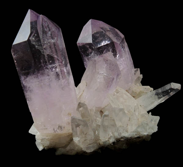 Quartz var. Amethyst from Piedra Parada, near Las Vigas, Tatatila, Veracruz, Mexico