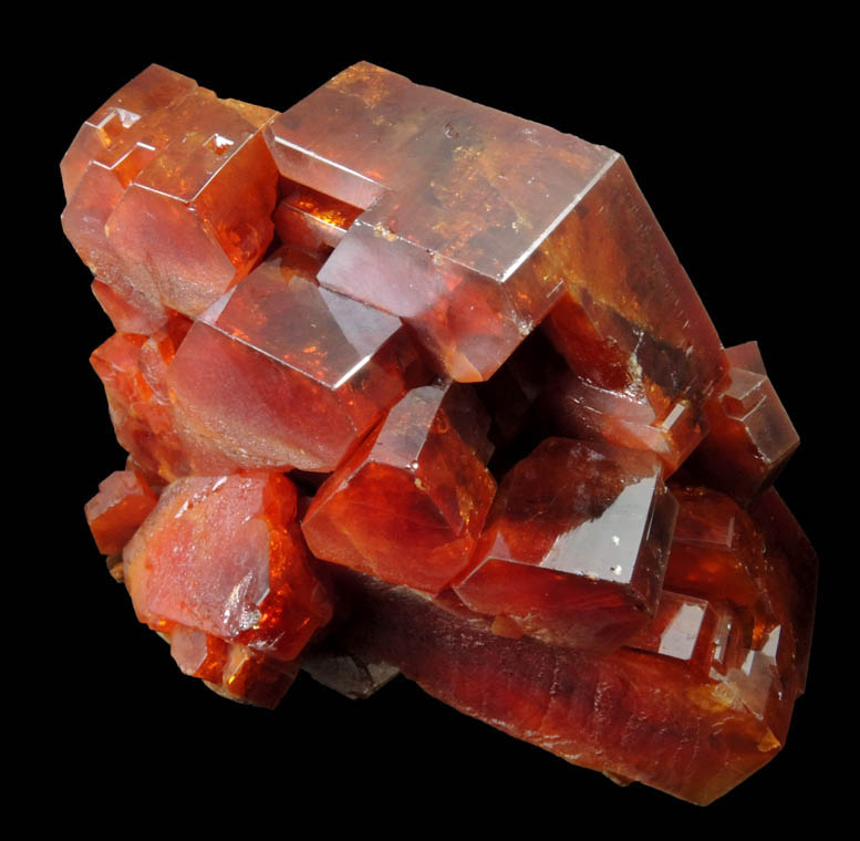 Vanadinite from Mibladen, Haute Moulouya Basin, Zeida-Aouli-Mibladen belt, Midelt Province, Morocco