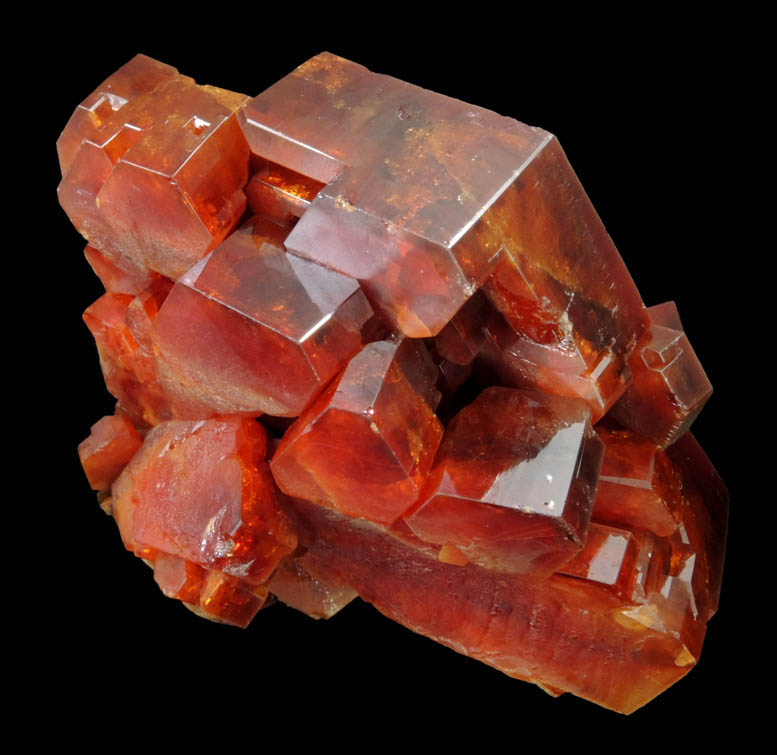 Vanadinite from Mibladen, Haute Moulouya Basin, Zeida-Aouli-Mibladen belt, Midelt Province, Morocco