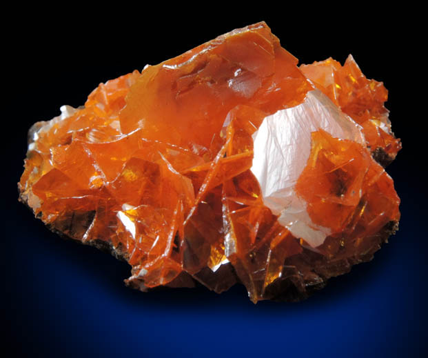 Wulfenite from Jianshan, Xinjiang, China