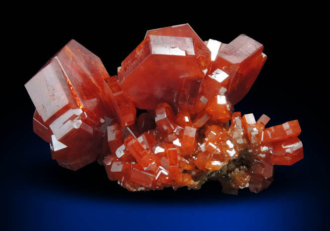 Vanadinite from Acif Mine, Mibladen, Haute Moulouya Basin, Zeida-Aouli-Mibladen belt, Midelt Province, Morocco