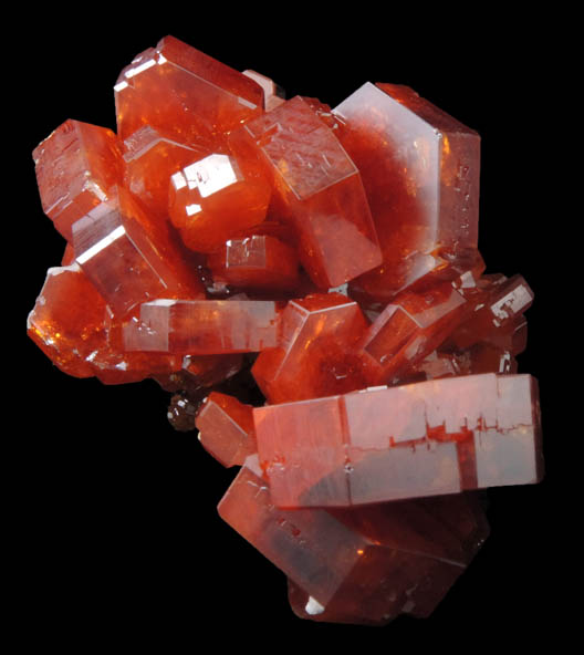 Vanadinite from Acif Mine, Mibladen, Haute Moulouya Basin, Zeida-Aouli-Mibladen belt, Midelt Province, Morocco