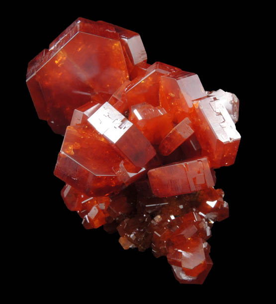 Vanadinite from Acif Mine, Mibladen, Haute Moulouya Basin, Zeida-Aouli-Mibladen belt, Midelt Province, Morocco