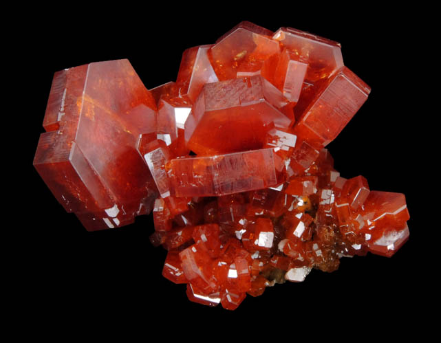 Vanadinite from Acif Mine, Mibladen, Haute Moulouya Basin, Zeida-Aouli-Mibladen belt, Midelt Province, Morocco