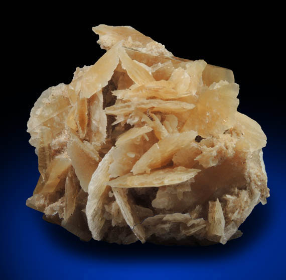 Gypsum var. Desert Rose from Death Valley Playa, Inyo County, California