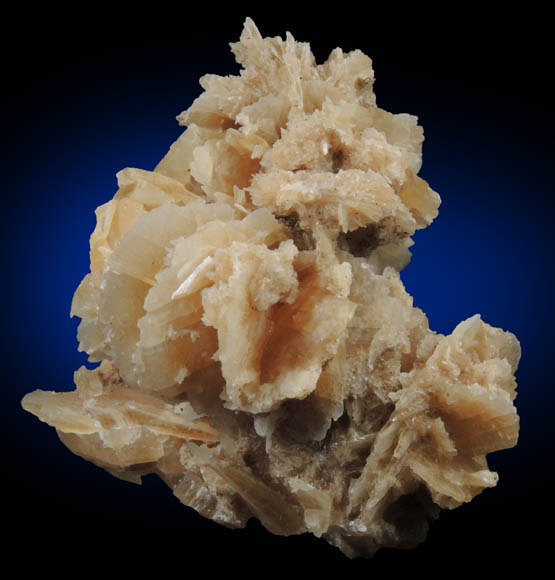 Gypsum var. Desert Rose from Death Valley Playa, Inyo County, California