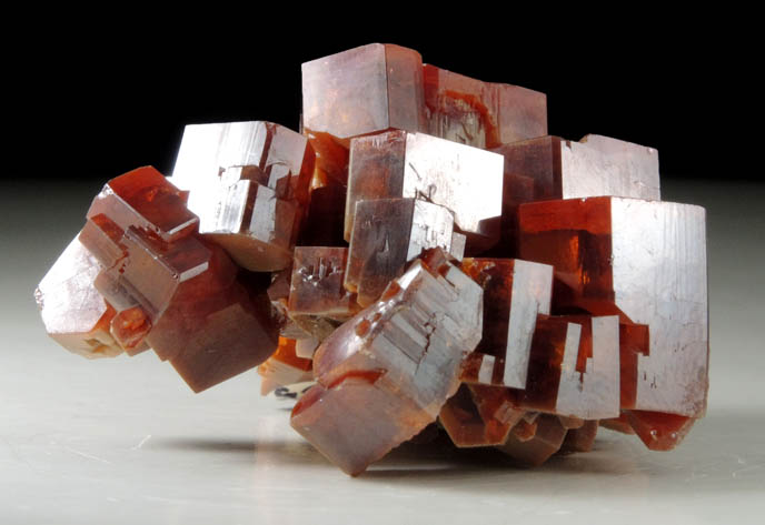 Vanadinite from Acif Mine, Mibladen, Haute Moulouya Basin, Zeida-Aouli-Mibladen belt, Midelt Province, Morocco