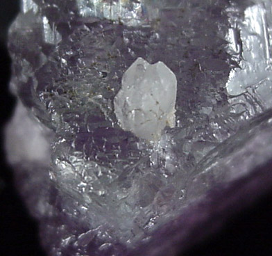 Fluorite with Quartz from Thomaston Dam Railroad Cut, Thomaston, Litchfield County, Connecticut