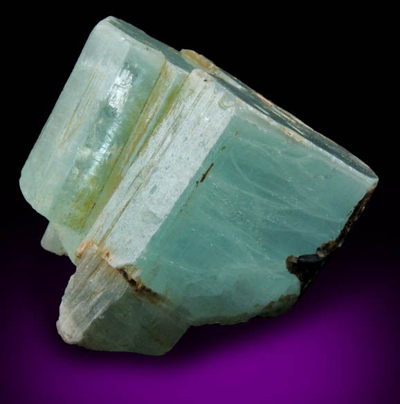 Beryl var. Aquamarine from Nagar, Hunza Valley, Gilgit District, Gilgit-Baltistan, Pakistan