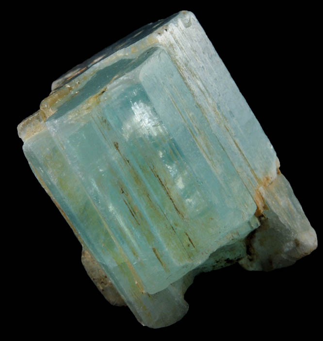 Beryl var. Aquamarine from Nagar, Hunza Valley, Gilgit District, Gilgit-Baltistan, Pakistan