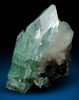 Apophyllite on Stilbite from Jalgaon, Maharashtra, India