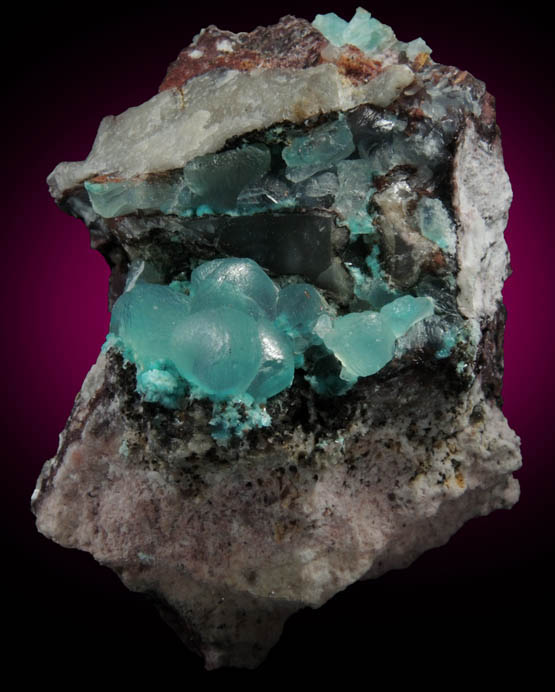 Smithsonite with Aurichalcite from Kelly Mine, Magdalena District, Socorro County, New Mexico