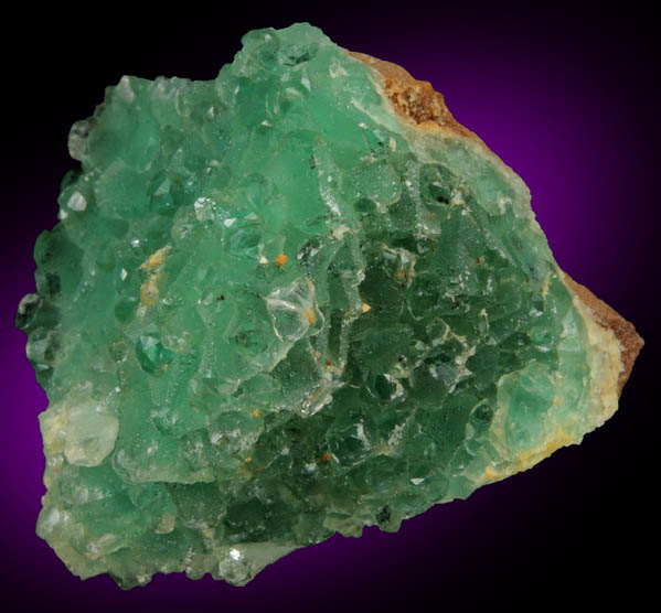 Fluorite from Unaweep Canyon, 23.5 km south of Grand Junction, Mesa County, Colorado