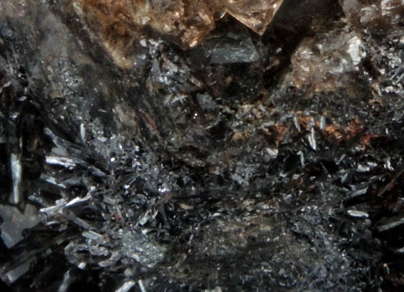 Quartz with Goethite from Orient Iron Mine, Saguache County, Colorado