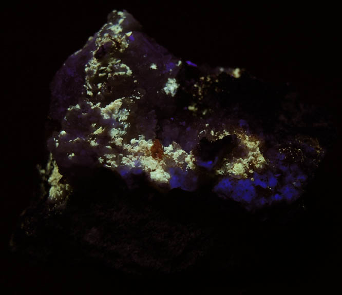 Willemite, Quartz, Wulfenite from Red Cloud Mine, Silver District, La Paz County, Arizona