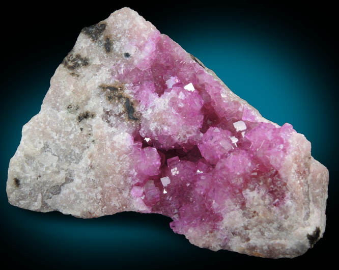 Dolomite var. Cobaltoan Dolomite from Kolwezi Mining District, 240 km WNW of Lubumbashi, Katanga Copperbelt, Lualaba Province, Democratic Republic of the Congo