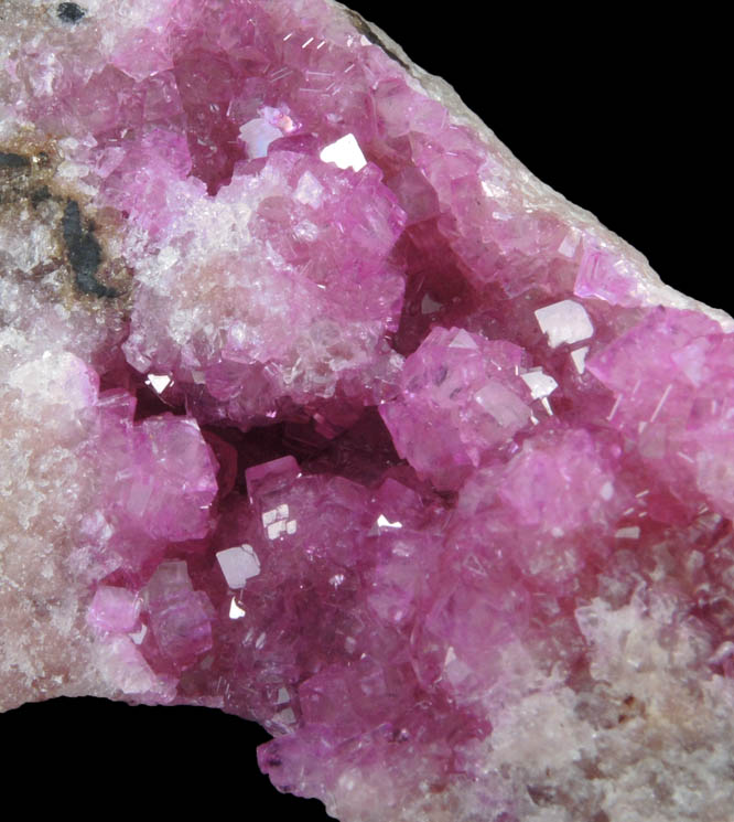 Dolomite var. Cobaltoan Dolomite from Kolwezi Mining District, 240 km WNW of Lubumbashi, Katanga Copperbelt, Lualaba Province, Democratic Republic of the Congo