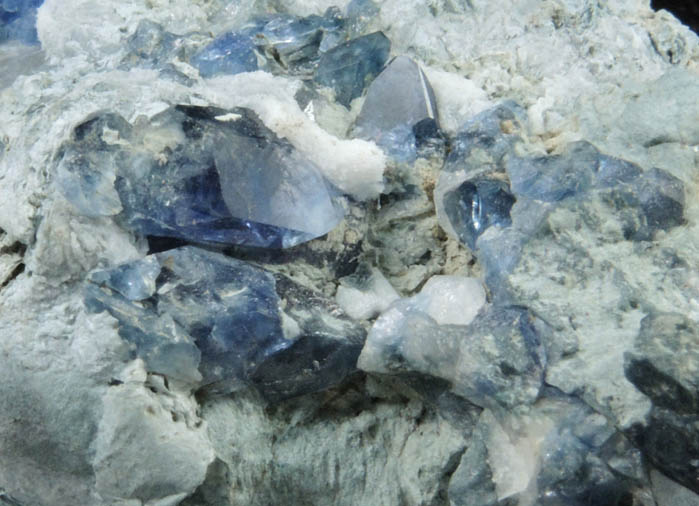 Benitoite from Benitoite Gem Mine, New Idria District, San Benito County, California (Type Locality for Benitoite)