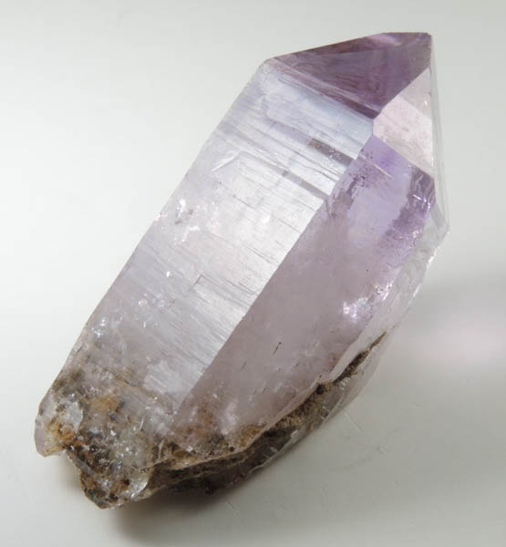 Quartz var. Amethyst with phantom-growth zoning from Piedra Parada, near Las Vigas, Tatatila, Veracruz, Mexico