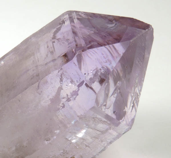 Quartz var. Amethyst with phantom-growth zoning from Piedra Parada, near Las Vigas, Tatatila, Veracruz, Mexico