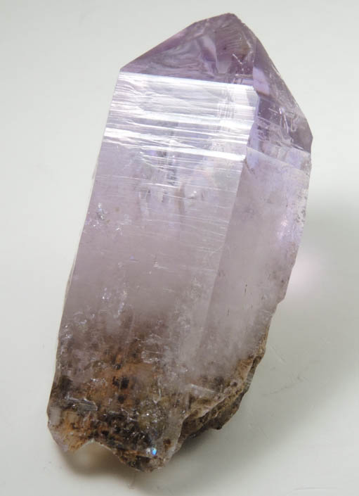 Quartz var. Amethyst with phantom-growth zoning from Piedra Parada, near Las Vigas, Tatatila, Veracruz, Mexico