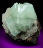 Apophyllite on Stilbite from Jalgaon, Maharashtra, India