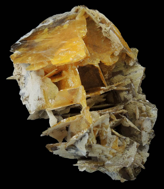 Wulfenite from Glove Mine, Santa Rita Mountains, Santa Cruz County, Arizona