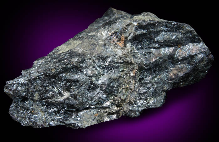 Bornite with Native Silver from Taxco de Alarcon, Guerrero, Mexico