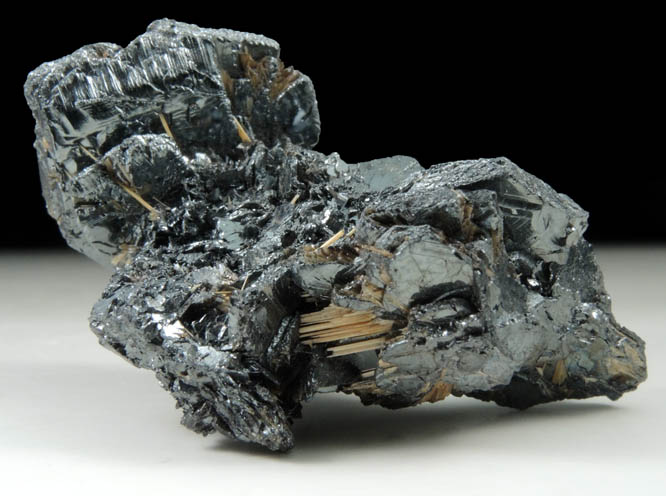 Hematite with Rutile from Novo Horizonte, Bahia, Brazil