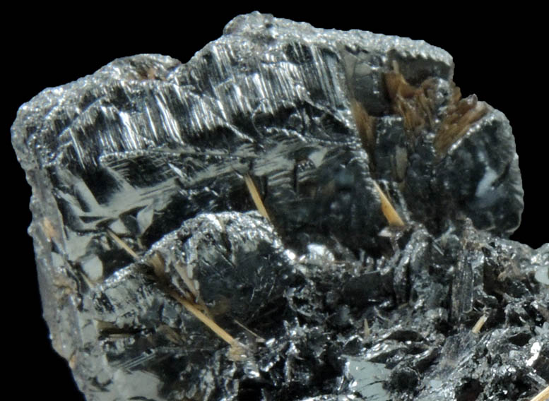 Hematite with Rutile from Novo Horizonte, Bahia, Brazil