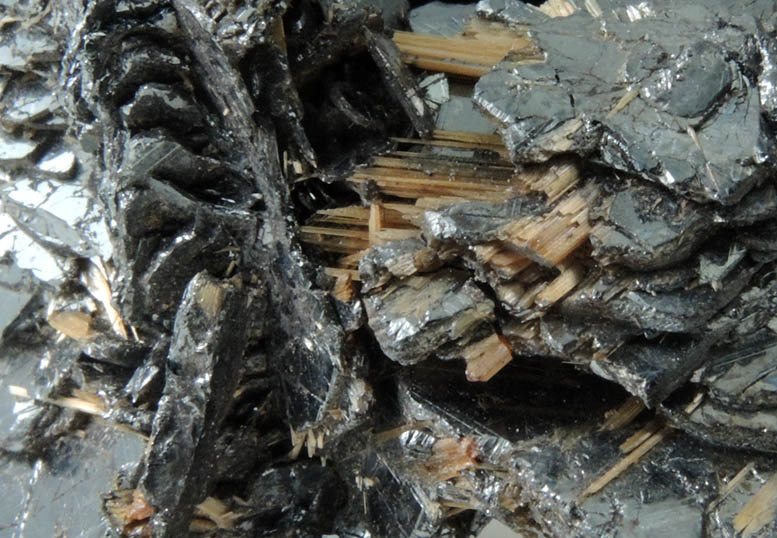 Hematite with Rutile from Novo Horizonte, Bahia, Brazil