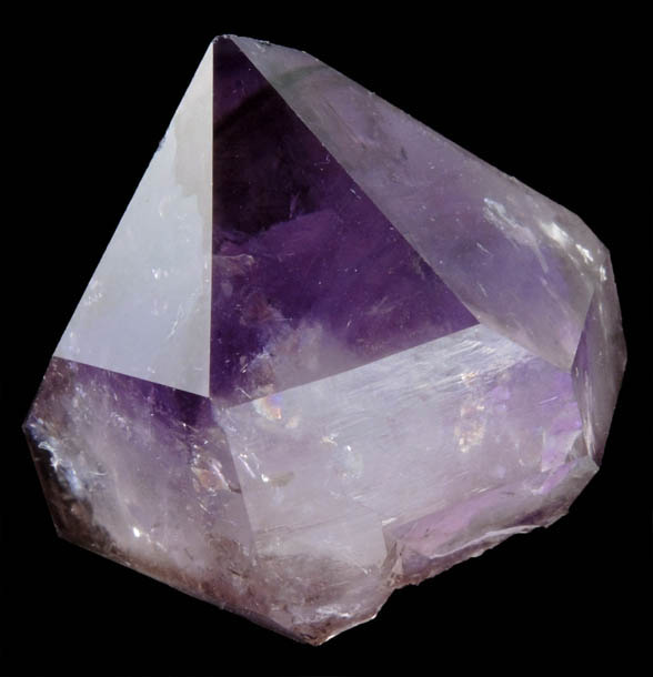 Quartz var. Amethyst from Moosup, near Withey Hill, Windham County, Connecticut